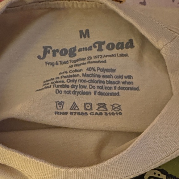 Frog and Toad Graphic Tee - Picture 3 of 4